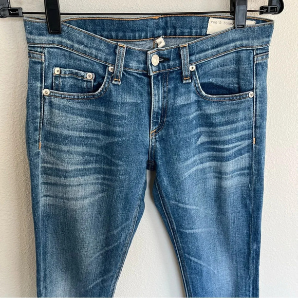 Rag & Bone The Dre Boyfriend Jeans Bradford Denim Casual Women’s 25 - Picture 4 of 11